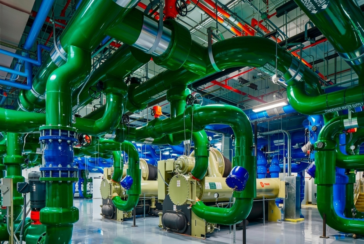 Industrial Chiller & Cooling Tower Water Treatment